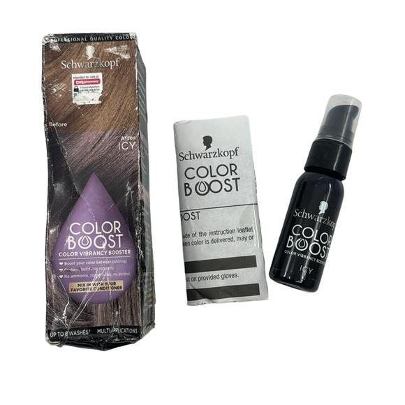 Boost Your Hair's Vibrancy with Schwarzkopf Color Boost in Icy Shade‎ - Picture 1 of 5